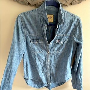 Hollister Denim Button Down